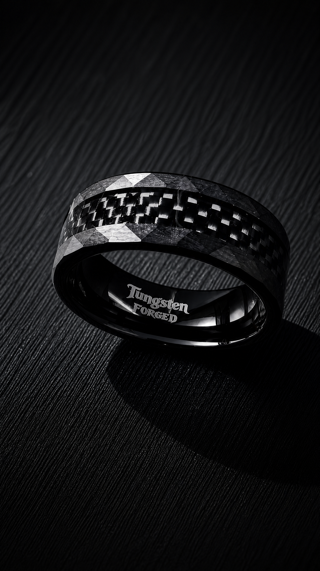 Carbon Fiber Matte Black - Tungsten Forged
