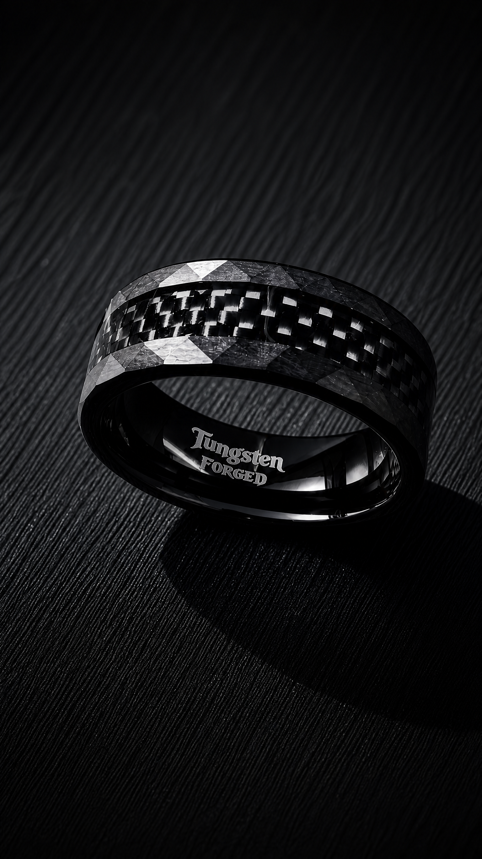 Carbon Fiber Matte Black - Tungsten Forged