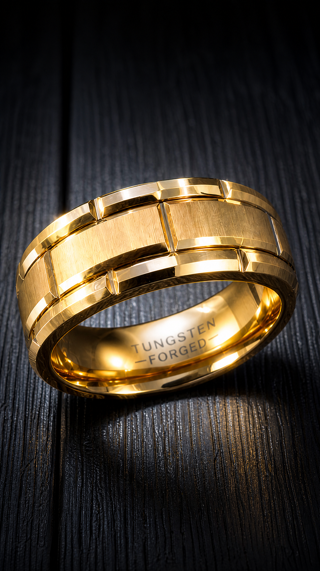 22K Gold Brick Edition Tungsten Forged