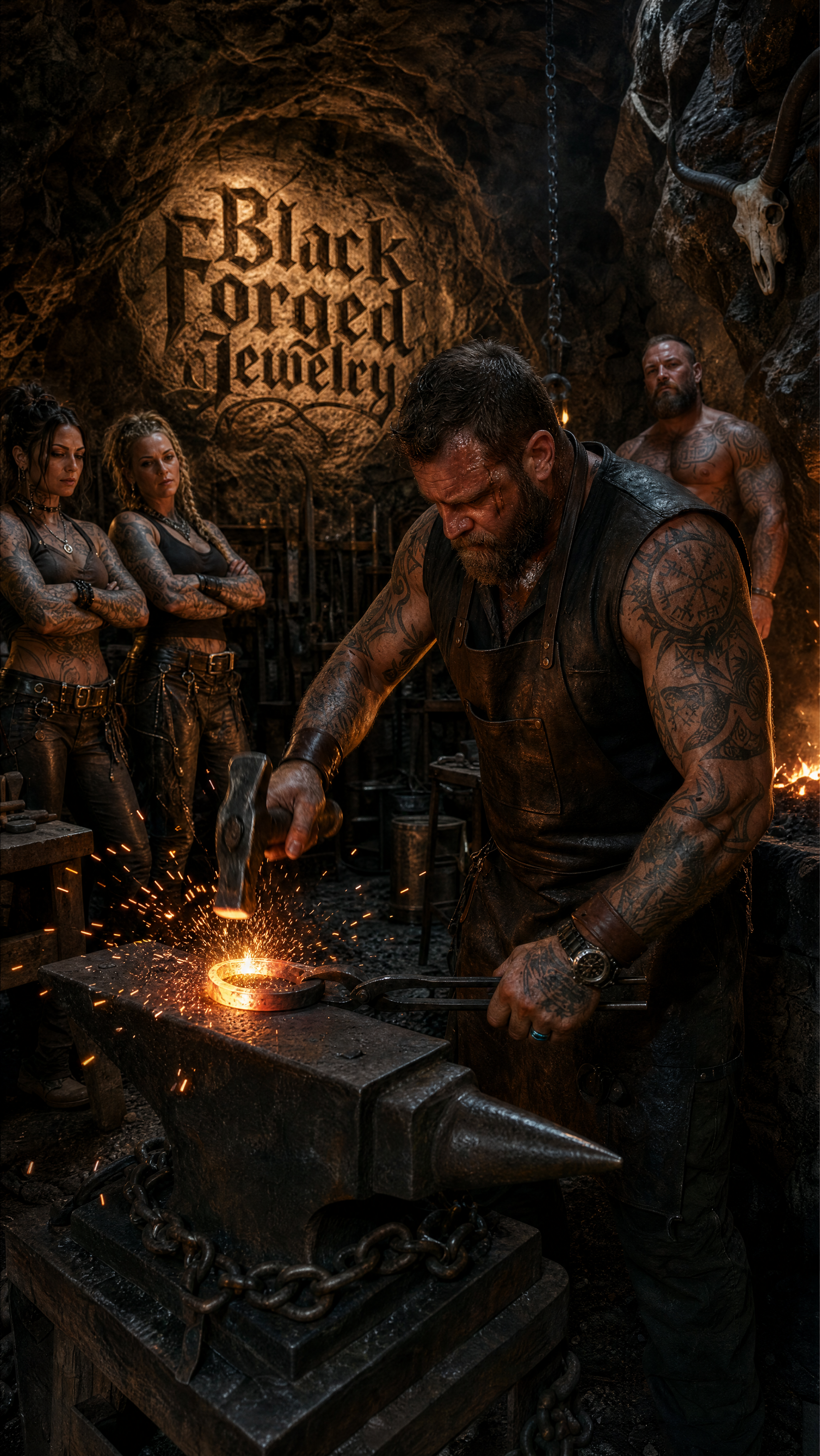 Black Forged Jewelry